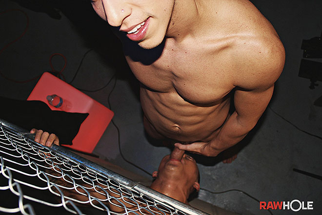 Sauna Nights: Butt-Size Glory Hole Image
