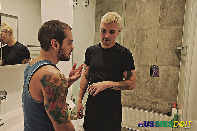 Image from gallery Checkin' Out Tats & Dick