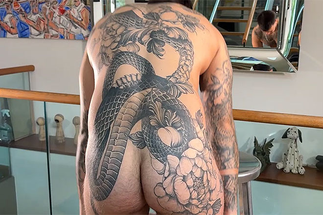 Muscular Tattood Rugby Stud Returns 10 Years Image