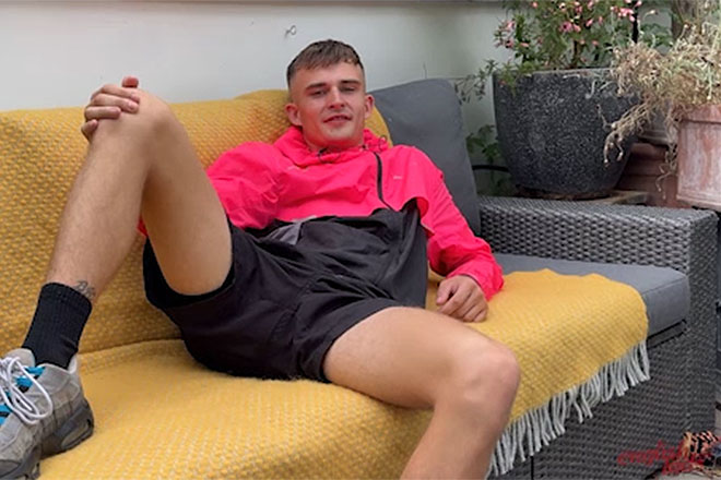 Young Straight Footballer Image