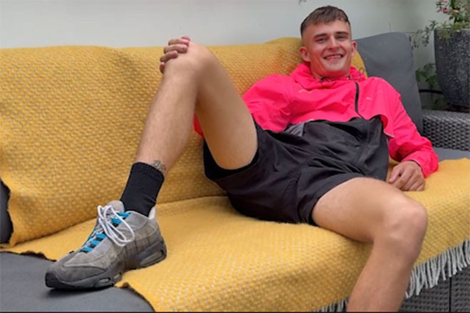 Young Straight Footballer Image