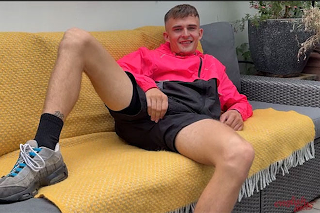 Young Straight Footballer Image