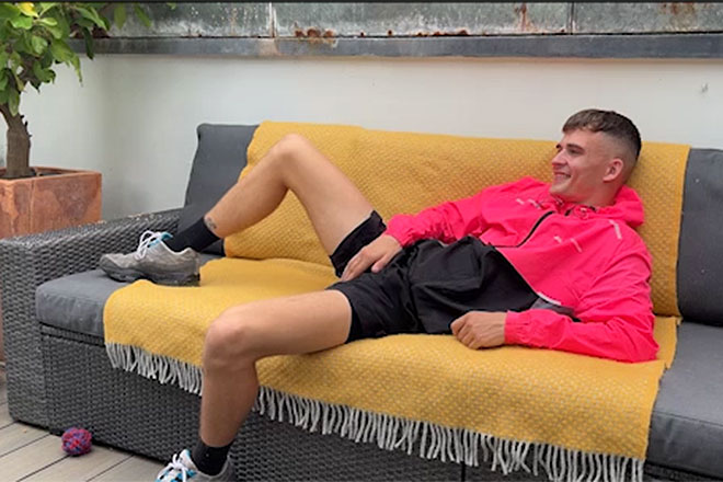 Young Straight Footballer Image