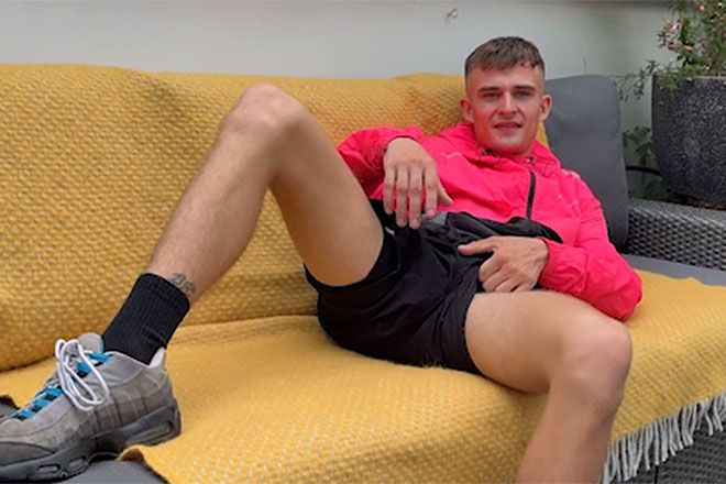 Young Straight Footballer Image