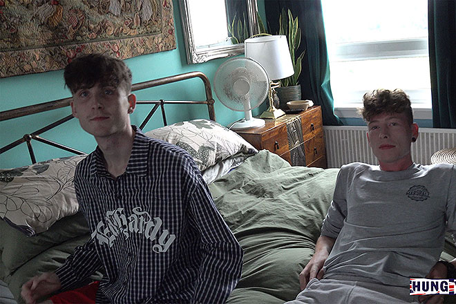 Elliot & Craig Kennedy Tall Skinny Lad Hung Hole-Banging Image