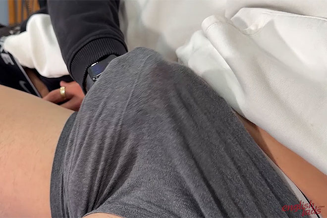 Young Straight Lads Troy & Angus Fuck & their Big Uncut Cocks Shoot Huge Loads Image