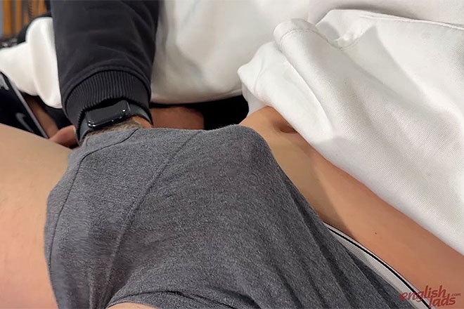 Young Straight Lads Troy & Angus Fuck & their Big Uncut Cocks Shoot Huge Loads Image