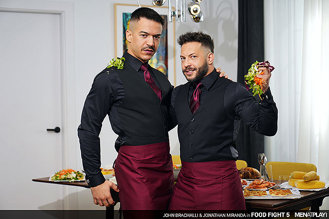 Image from gallery Are You Ready For Menatplay ’Messiest Thanksgiving Food Fight, Ever?!