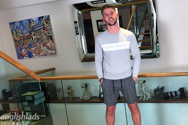 Young Straight & Handsome Tennis Player Image