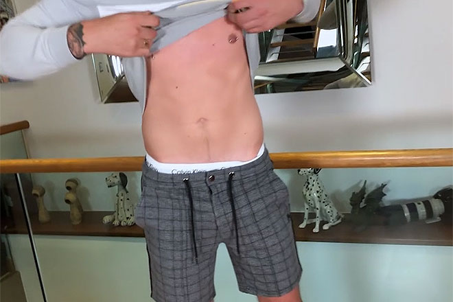 Young Straight & Handsome Tennis Player Image