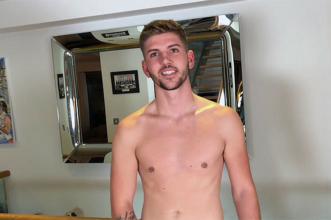 Young Straight & Handsome Tennis Player Image