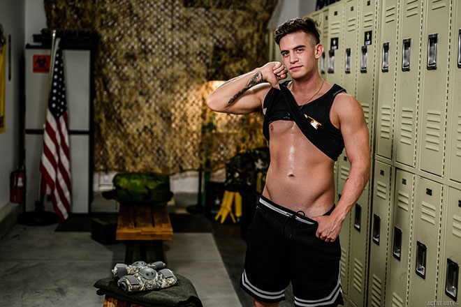 Slutty Servicemen: Locker Room Cruiser Image