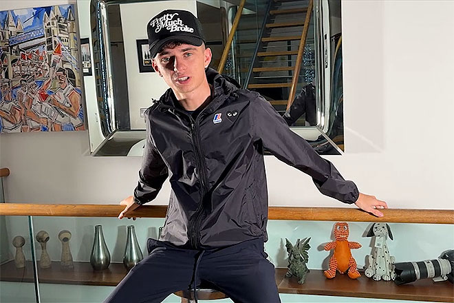 Young Straight & Lean Joey Shows off his Hairy Hole! Image