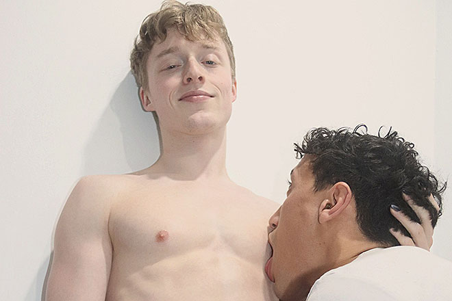 Kaleb & Justin's HOT Hookup: BTS Image