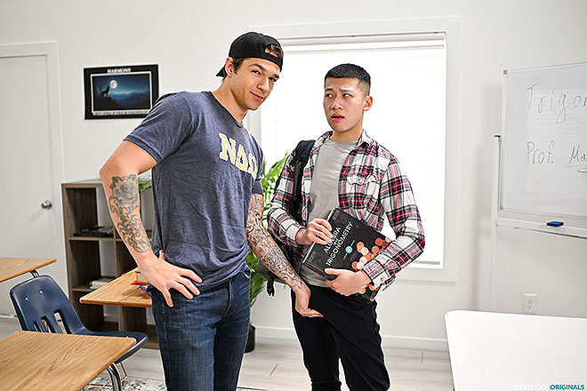 Image from Fraternity Fantasies: Head In The Class blog