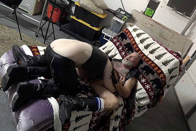 Dad’s Leather Pig Image