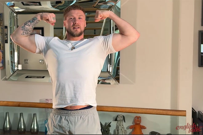 Young Straight & Incredibly Hung Muscular Image