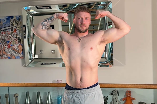 Young Straight & Incredibly Hung Muscular Image