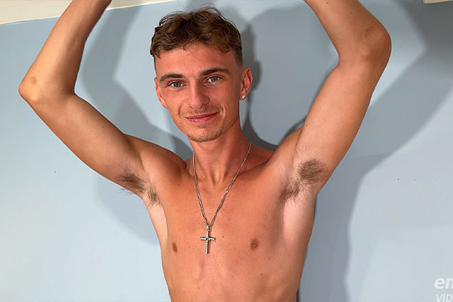 Young Lean Teen gets Spanked for the 1st Time Image