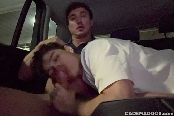 Gym Twink Sucks Me In The Parking Garage Image