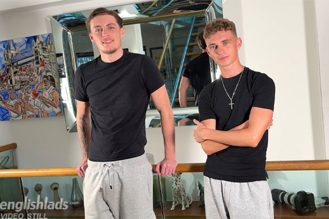 Image from Young Straight Racers Wank their Massive Uncut Cocks blog