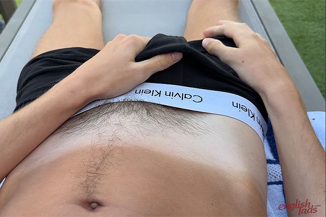 Young Straight Mates Wank their Big Uncut Cocks Image
