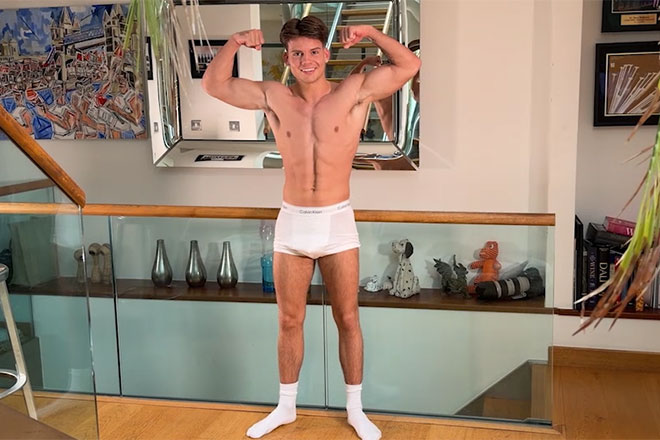 Young & Ripped Professional Teen Boxer Image