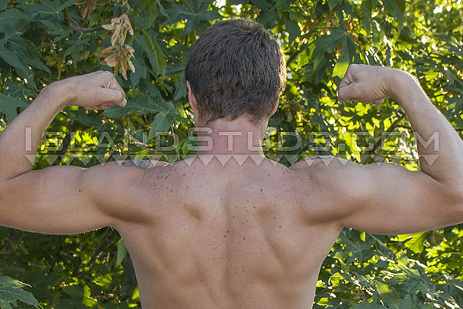 Big 8” Dick Dakota is Back! Pees, Walks Hard, Shows Hole, Swinging Balls, Riverside! Image
