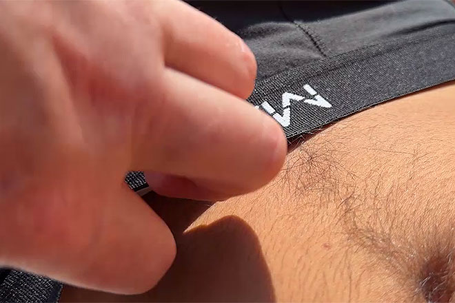 Young Straight & Toned Lad Wanks his Huge Hard Uncut Cock Image