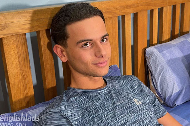 Young Straight Teen's 1st Manhandling Image