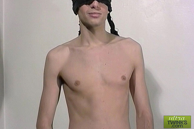 Blindfolded Twink Toy Fucked & Edged Image
