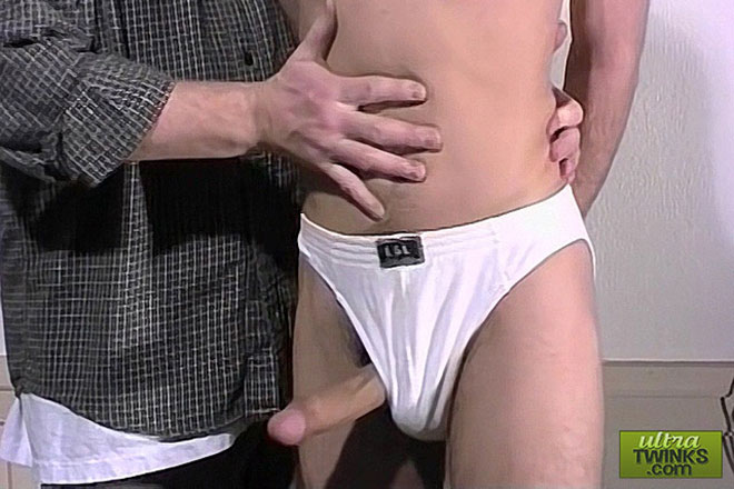 Blindfolded Twink Toy Fucked & Edged Image