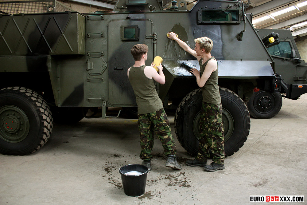 Colby & Jonny: Ass Fucking Army Grunts Image